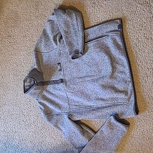 L.L. BEAN SLIGTHTLY FITTED Sweater Fleece Jacket, MED